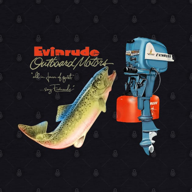 Evinrude Vintage Outboards by Midcenturydave